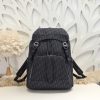 Replica Dior 8 Backpack With Flap Black - elite factory replica handbag