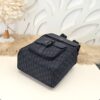 Replica Dior Saddle Backpack With Flap Black - designer handbag clone