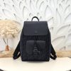 Replica Dior Saddle Backpack With Flap Black - ultra-realistic fake purse