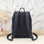 Replica Dior Saddle Backpack With Flap Black