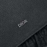 Replica Dior Saddle Backpack With Flap Black - affordable luxury replica bag
