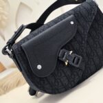 Replica Dior Saddle Messenger Black Classic