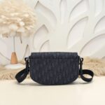 Replica Dior Saddle Messenger Black Classic - 1:1 premium replica handbag