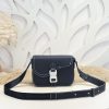 Fake Dior Saddle Messenger Bag Black - best quality fake designer bag