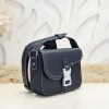 Fake Dior Saddle Messenger Bag Black - affordable luxury replica bag