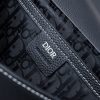Fake Dior Saddle Messenger Bag Black - 1:1 premium replica handbag