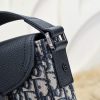 Fake Dior Saddle Messenger Bag Oblique - high-end replica designer purse