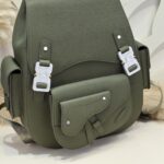 Sac à dos Dior Maxi Gallop vert (réplique) - Sac à main réplique premium 1:1
