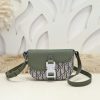 Fake Dior Saddle Messenger Bag Khaki - best quality fake designer bag