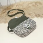 Replica Dior Saddle Messenger Bag Khaki - affordable luxury replica bag