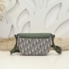 Fake Dior Saddle Messenger Bag Khaki - top-grade luxury bag dupe
