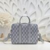 Replica Dior Zipped Briefcase White - ultra-realistic fake purse