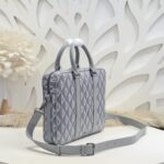 Replica Dior Zipped Briefcase White - 1:1 premium replica handbag