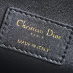 Replika torebki My Dior z górnym uchwytem w kolorze czarnym