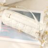Fake My Dior Top Handle Bag White - high-end replica designer purse