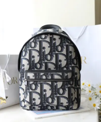 Replica Dior Rider Backpack Beige - best quality fake designer bag