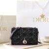 Replica My Dior Top Handle Bag Black Canvas - high-quality designer bag dupe