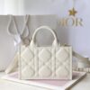 Fake Dior Tote Book Mini White - premium superclone handbag