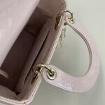 Replica Lady Dior Patent Pink Abc - elite factory replica handbag