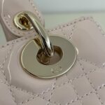 Replica Lady Dior Patent Pink Abc - 1:1 premium replica handbag