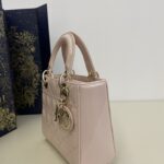 Replica Lady Dior Patent Pink Abc - top-grade luxury bag dupe