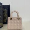 Replica Lady Dior Patent Pink Abc - top-grade luxury bag dupe