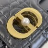 Dior Jolie Top Handle Black - top-grade luxury bag dupe