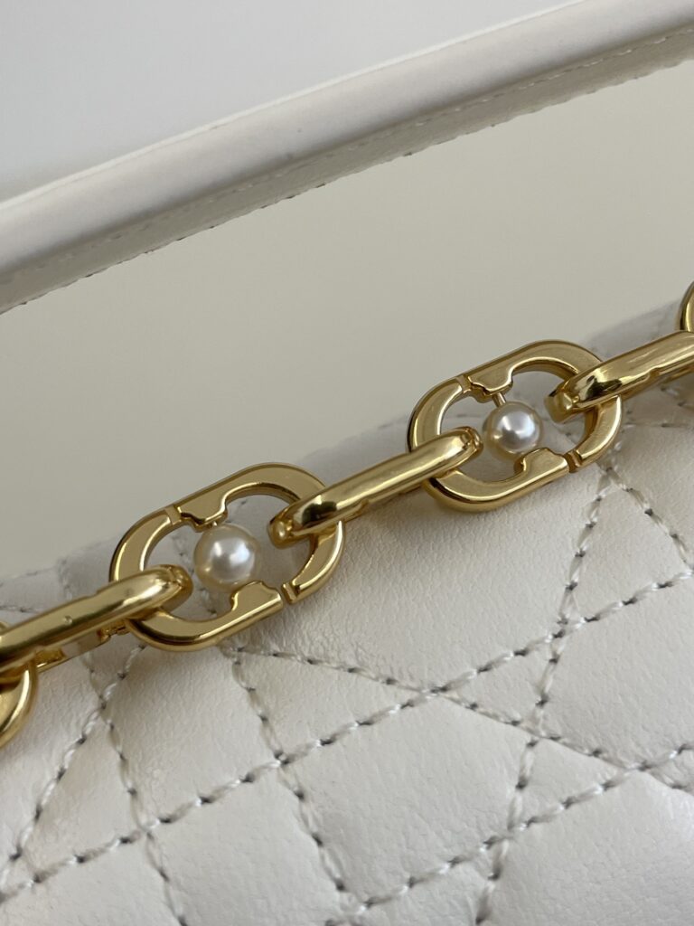 Dior Jolie Top Handle White - Image 3