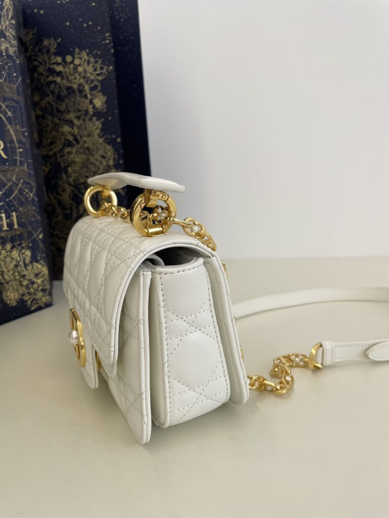 Dior Jolie Top Handle White - Image 4