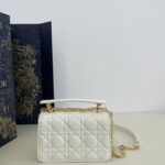 Replica Dior Jolie Top Handle White - elite factory replica handbag