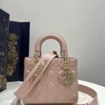 Replica Lady Dior Powered Pink Abc - affordable luxury replica bag