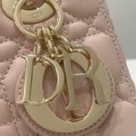 Replica Lady Dior Powered Pink Abc - premium superclone handbag