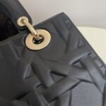 Replica Lady Dior Large Black New
