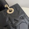 Fake Lady Dior Medium Black - 1:1 premium replica handbag