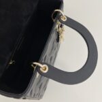 Replica Lady Dior Large Black New