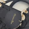 Fake Lady Dior Medium Black - premium superclone handbag