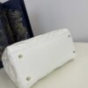 Fake Lady Dior Medium White - elite factory replica handbag
