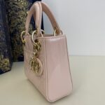 Replica Lady Dior Mini Pink Patent - high-end replica designer purse