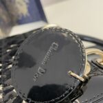 Replica Lady Dior Mini Black Patent - top-grade luxury bag dupe