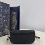 Replica Dior Bobby East – West Black - top-grade luxury bag dupe
