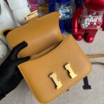 Replica Hermès Constance 18Cm Brown - high-end replica designer purse
