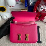 Replica Hermès Constance 18Cm Bright Rose
