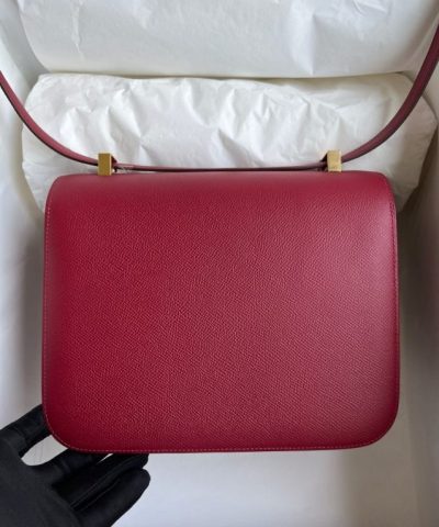 Replica Hermès Constance 24Cm Red - ultra-realistic fake purse