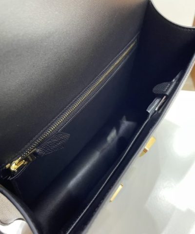 Fake Hermès Constance 24Cm Black - elite factory replica handbag