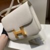 Replica Hermès Constance 24Cm Creamy White - affordable luxury replica bag