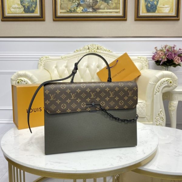 Replica Louis Vuitton Robusto Briefcase - elite factory replica handbag