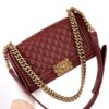 CHANEL Le Boy Red - premium superclone handbag