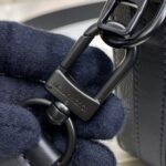Replica Louis Vuitton Steamer Messenger Black Canvas - 1:1 premium replica handbag