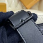Replica Louis Vuitton Steamer Messenger Black Canvas - top-grade luxury bag dupe