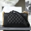 CHANEL Le Boy Black - top-grade luxury bag dupe